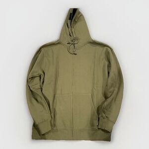 Dixxon Flannel Co‎ Army Green Hooded Full Zip Fleece Jacket Men's M NWT
